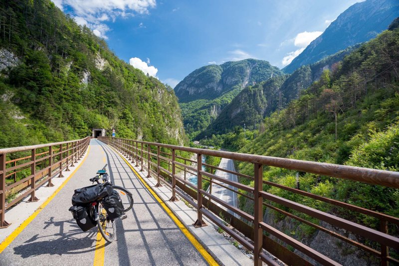 Cycling path Alpe Adria - cycling holiday