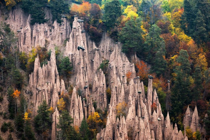 Earth pyramids of Ritten